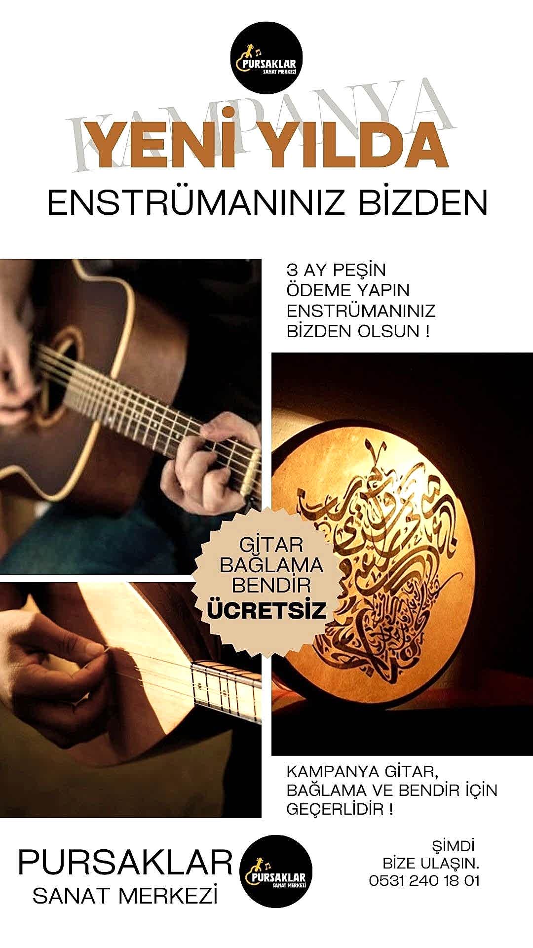 Yeni Yıl Enstrümanınız Bizden