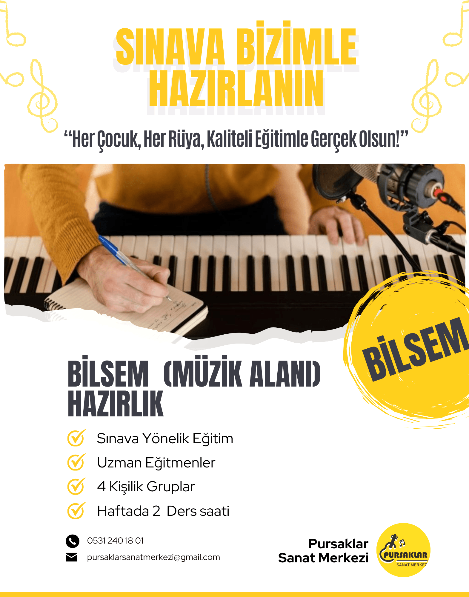 BİLSEM Müzik Alanı Sınavı Hazırlık
